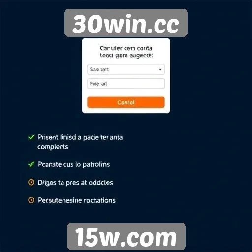 Como criar uma conta no 30win.cc