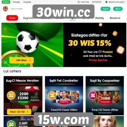 Plataforma 30win.cc oferece promoções para novos usuários